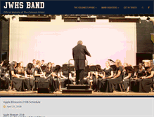 Tablet Screenshot of jwhsband.com
